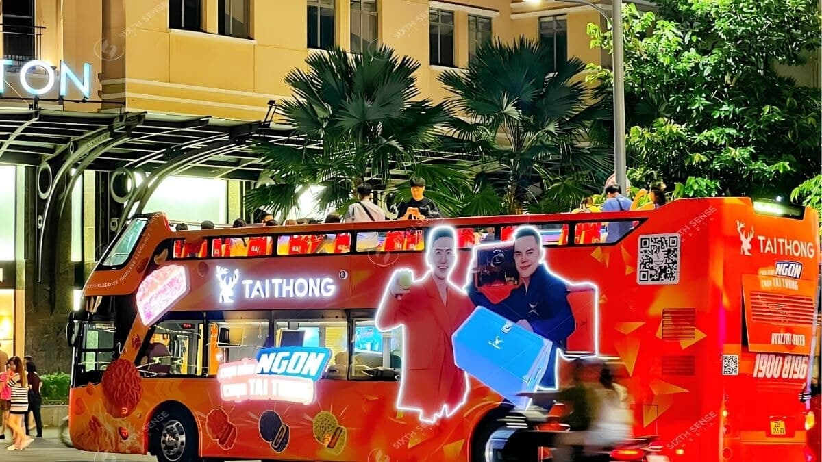 Dự Án 2: Ambient OOH Kết Hợp Roadshow Xe Buýt 2 Tầng "Đón Trung Thu Cùng Tài Thông" 1