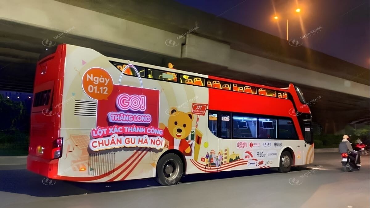 Các Hình Thức Quảng Cáo Ambient OOH- Ambient OOH Tại Nhà Chờ Xe Bus Và Phương Tiện Giao Thông 