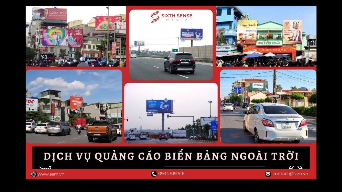 Dịch Vụ Quảng Cáo Biển Bảng Ngoài Trời Chuyên Nghiệp