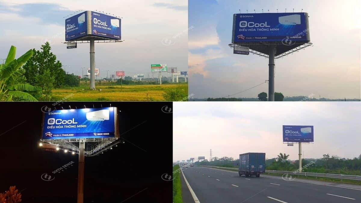 Dự Án Quảng Cáo Billboard Cho Máy Điều Hòa Ecool 