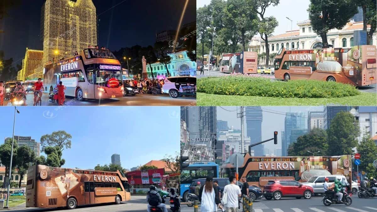 Dự Án Roadshow Xe Bus 2 Tầng Của Everon