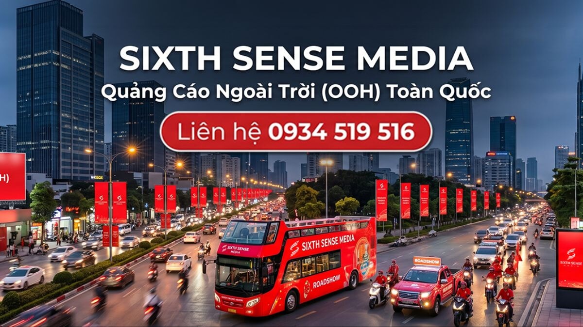 Quảng cáo ngoài trời OOH toàn quốc