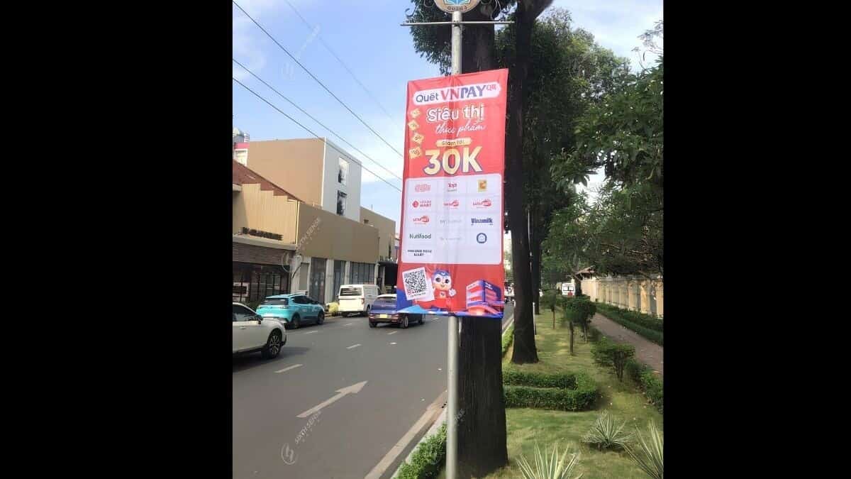 Các Dịch Vụ Quảng Cáo Ngoài Trời SSM Cung Cấp- Banner, phướn, băng rôn