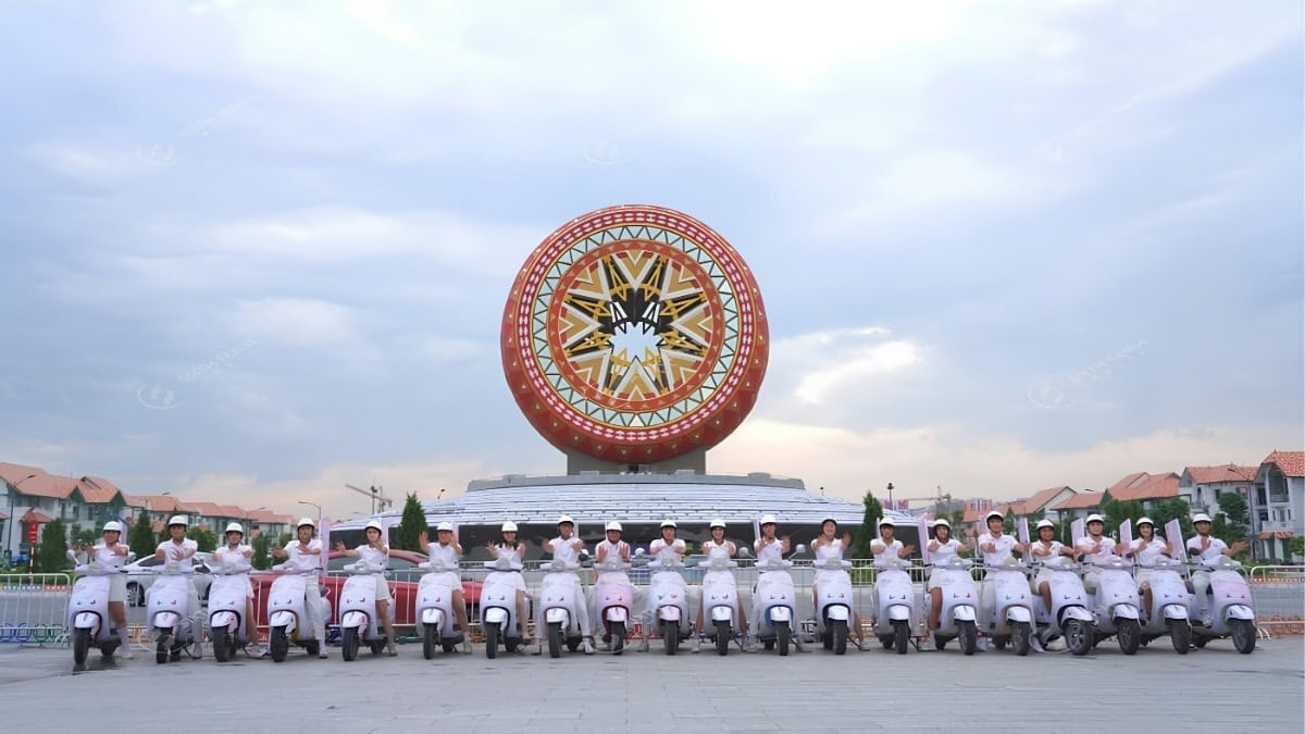 Chiến Dịch Roadshow: "Vespa Nâng Tầm Nhận Diện Phân Khu Flora Avenue"- Ảnh thực tế