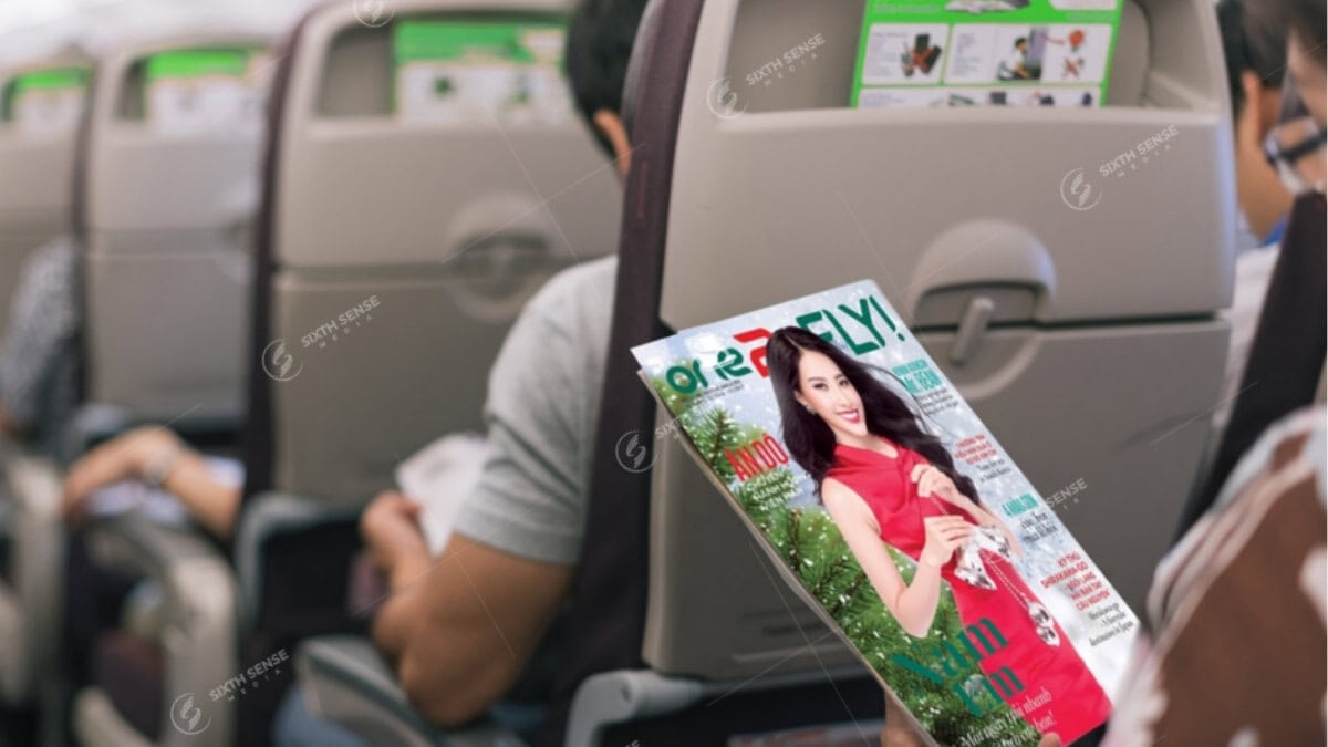 Quảng Cáo Trên Tạp Chí Máy Bay