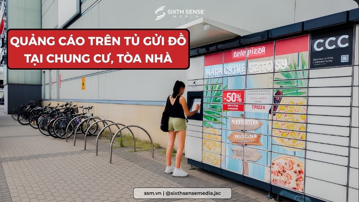 Dịch Vụ Quảng Cáo Trên Tủ Gửi Đồ Tại Chung Cư, Tòa Nhà Trọn Gói
