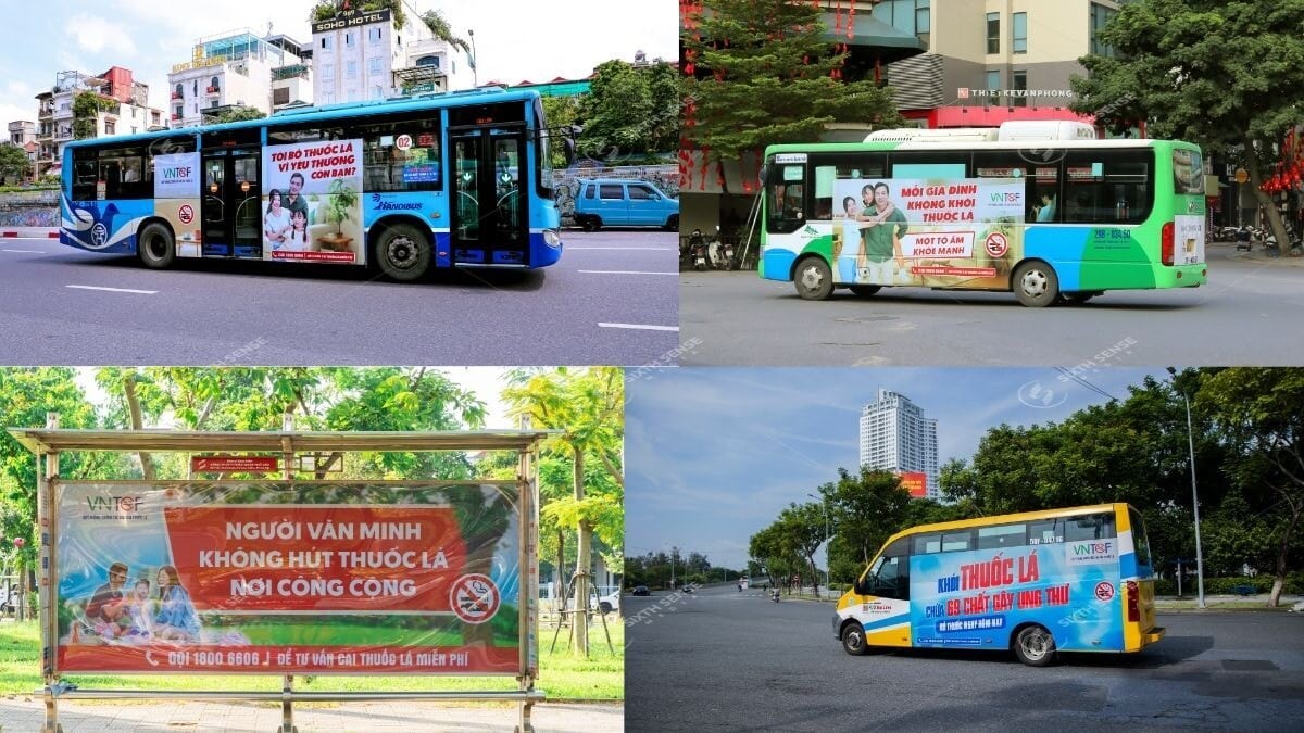 Dự Án Quảng Cáo Trên Xe Bus Tuyên Truyền Phòng Chống Tác Hại Của Thuốc Lá