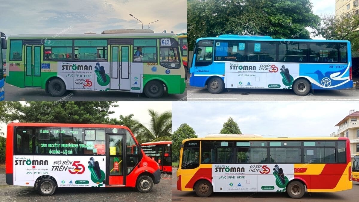 Dự Án Quảng Cáo Trên Xe Bus Của China Airlines
