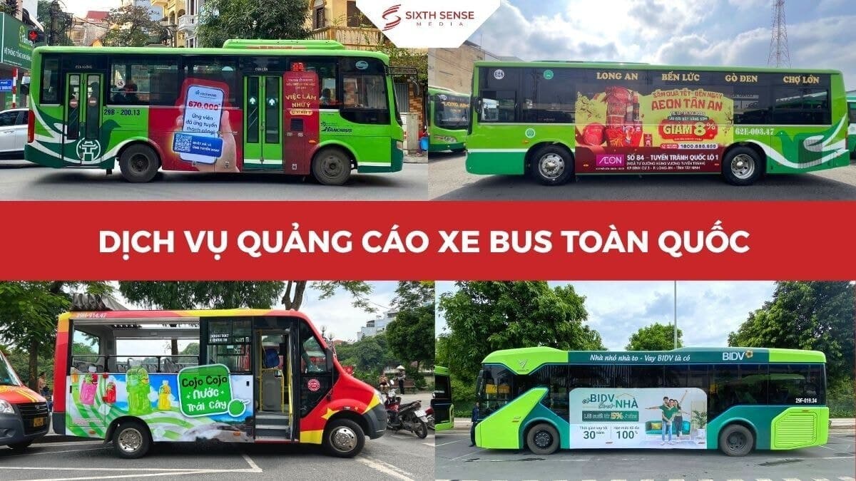 Dịch Vụ Quảng Cáo Trên Xe Bus: Báo Giá, Hình Thức Và Tư Vấn Tuyển Tuyến