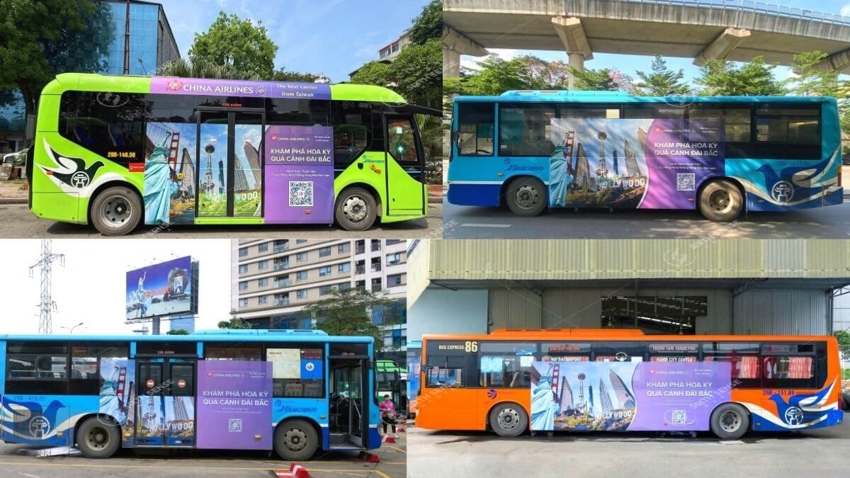 Dự Án Quảng Cáo Trên Xe Bus Cho Ống Nhựa Stroman