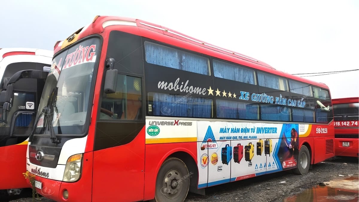 Quảng Cáo Xe Khách Cho Cơ Khí Hồng Ký 2