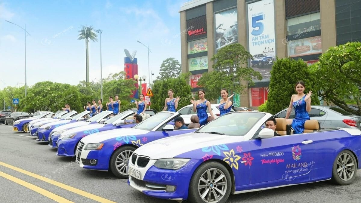 Các Hình Thức Quảng Cáo Luxury Roadshow- Roadshow Xe Sang 