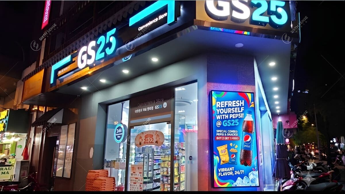Quảng Cáo Tại Hệ Thống Gs25
