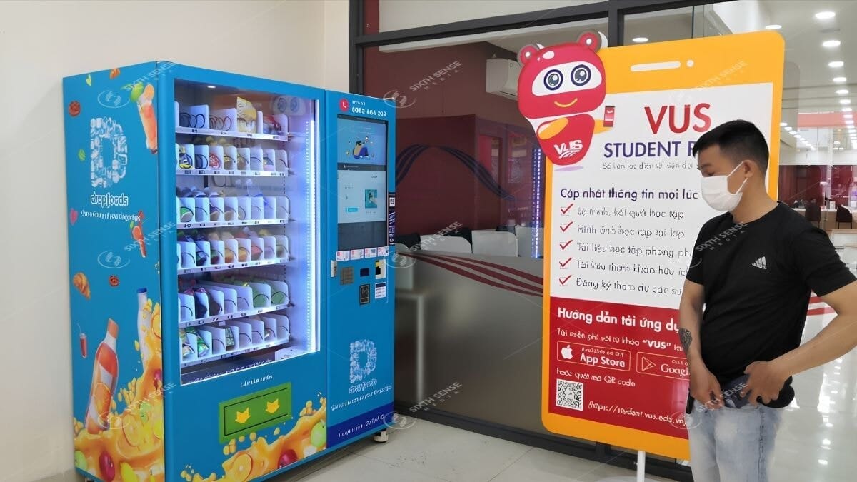 Các Hình Thức Quảng Cáo Ở Trường Học- Quảng Cáo Tại Canteen Và Máy Bán Hàng Tự Động 