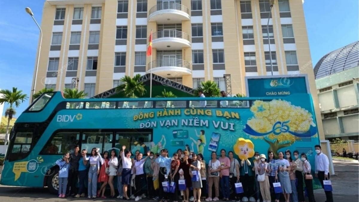 Roadshow Activation Chiến Dịch Kỷ Niệm 65 Năm Thành Lập Ngân Hàng BIDV 3 