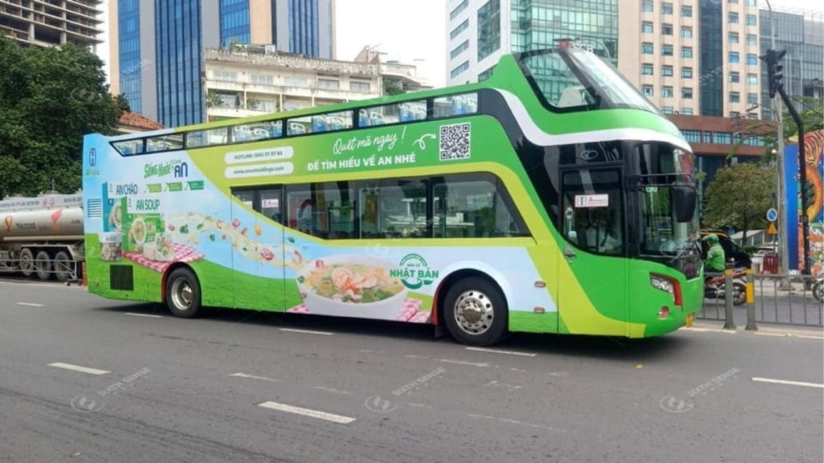 Roadshow Xe Bus 2 Tầng Kết Hợp Activation Cho Chiến Dịch An Instant Food 1 