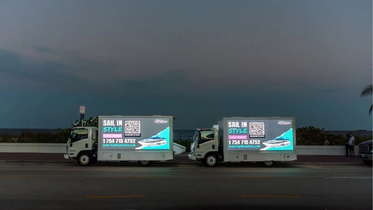 Roadshow LED Truck Đa Thành Phố Hoặc Toàn Quốc