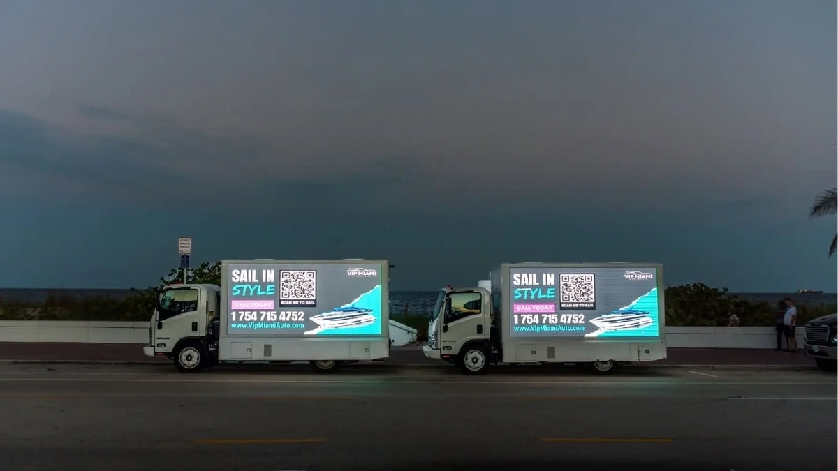 Roadshow LED Truck Đa Thành Phố Hoặc Toàn Quốc