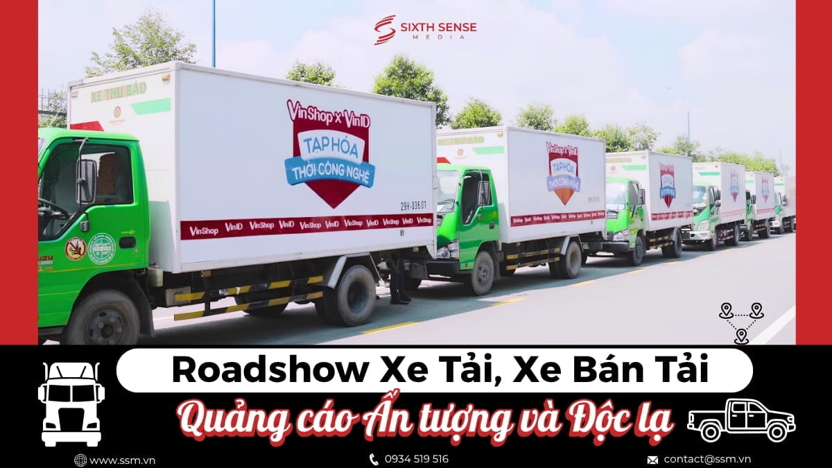 Dịch Vụ Tổ Chức Roadshow Xe Tải, Xe Bán Tải Trọn Gói