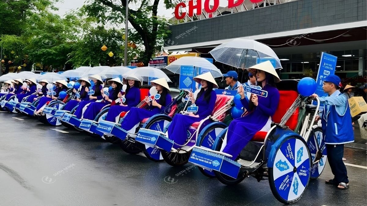 Roadshow Xích Lô Kết Hợp PG/PB Activation 