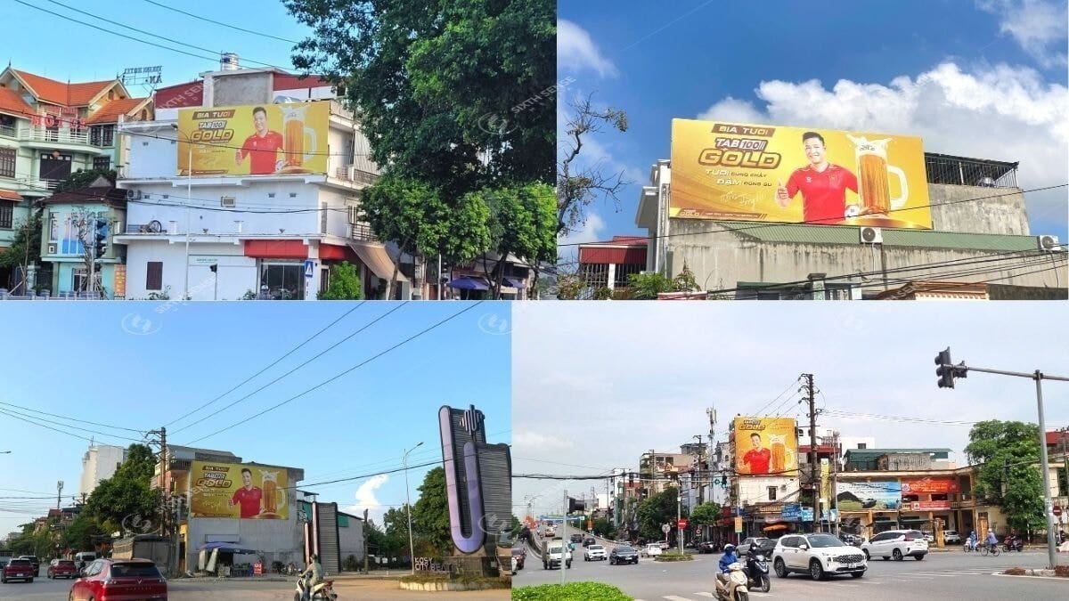 Dự Án Quảng Cáo Pano Cho Bia Tươi TAB 100