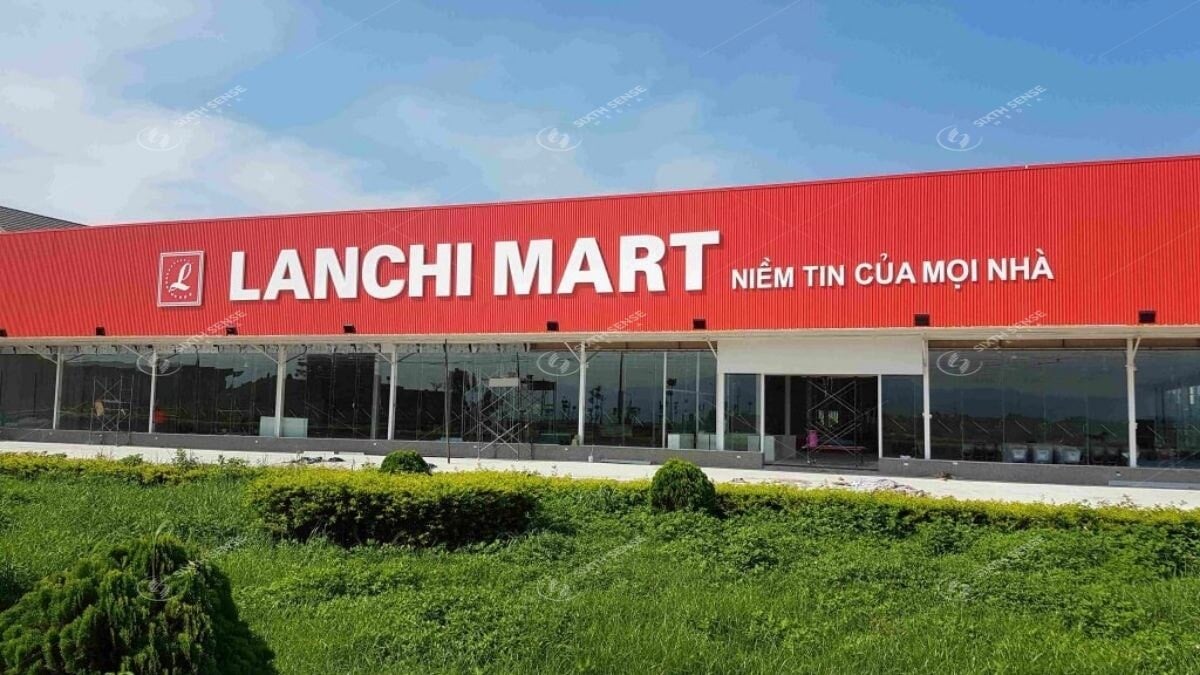 Biển Quảng Cáo Siêu Thị Alu Kết Hợp Chữ Nổi Mica