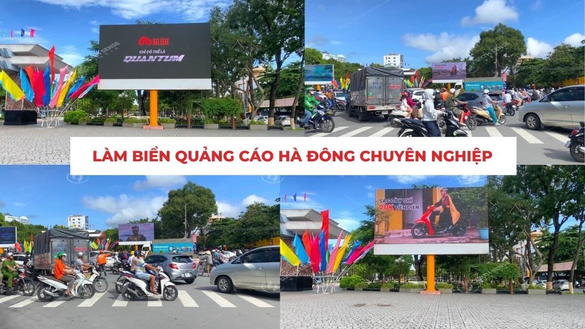 Làm Biển Quảng Cáo Tại Hà Đông Giá Rẻ, Trọn Gói