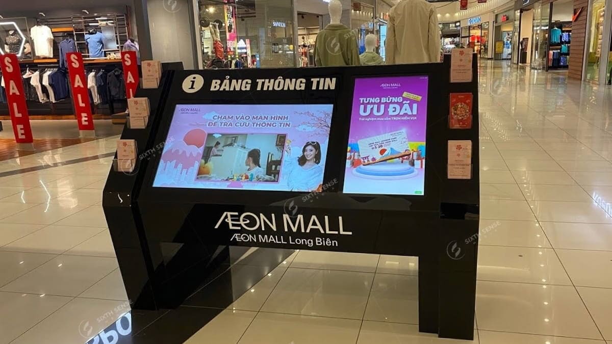 Đơn Vị Quảng Cáo Màn Hình Led LCD Tại Siêu Thị – Sixth Sense Media