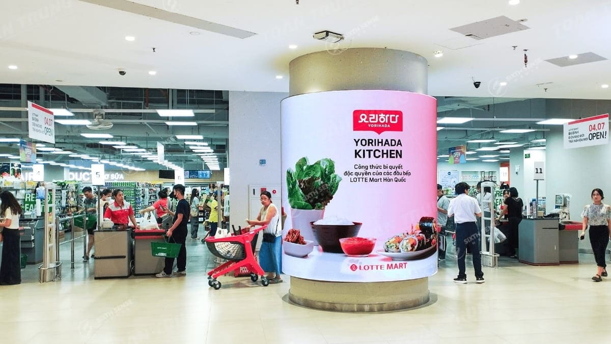 Ưu Điểm Khi Quảng Cáo Màn Hình Tại Siêu Thị