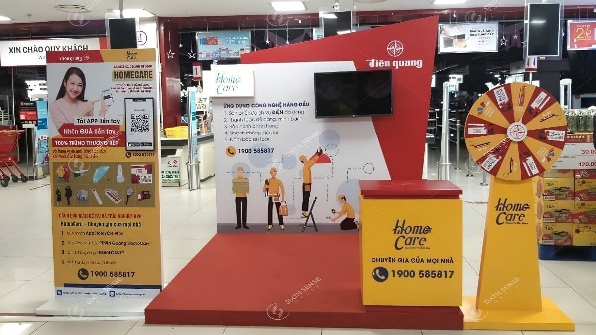 Quảng Cáo POSM Trong Trung Tâm Thương Mại