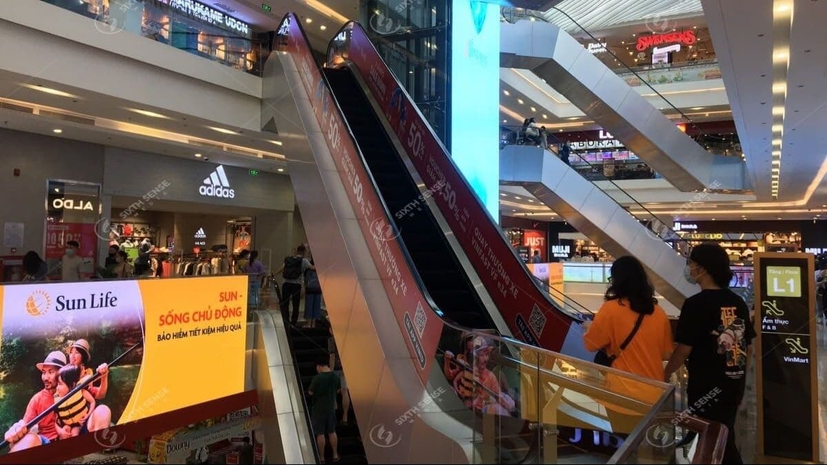 Quảng Cáo Thang Cuốn TTTM