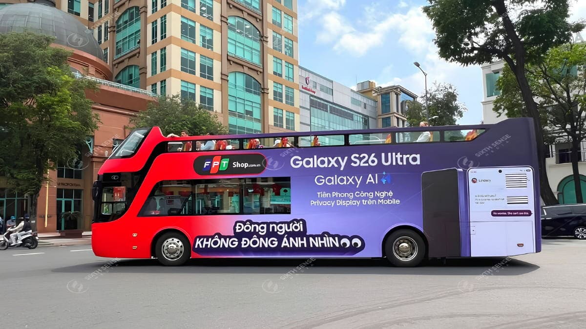 Quy Trình Triển Khai Quảng Cáo Xe Bus 2 Tầng Tại SSM 