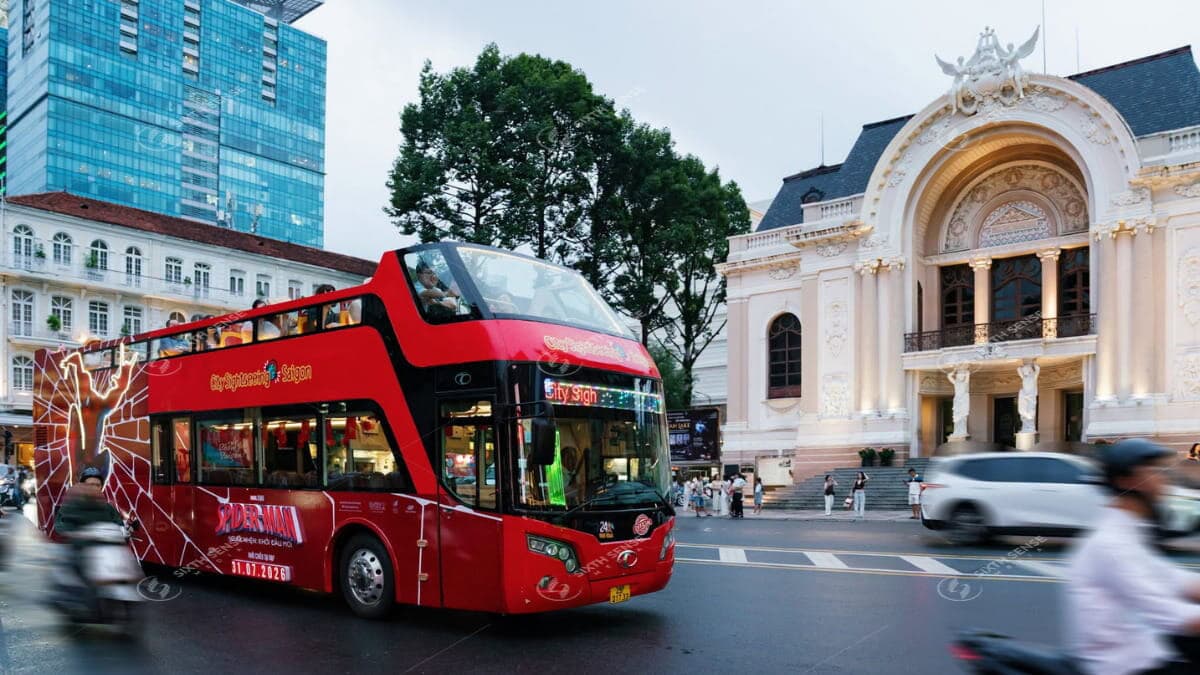 Ưu Điểm Của Quảng Cáo Trên Xe Bus 2 Tầng 