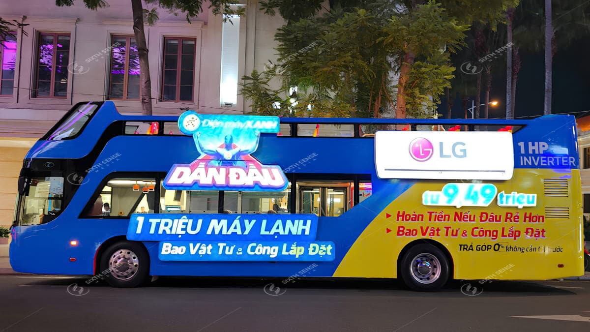 Các Yếu Tố Ảnh Hưởng Đến Chi Phí Quảng Cáo Bus 2 Tầng 