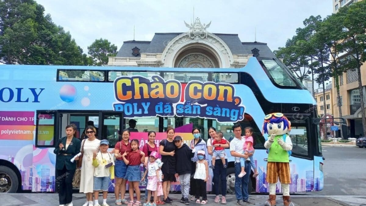 Hình Thức Quảng Cáo Roadshow Xe Bus- Roadshow Xe bus Activation