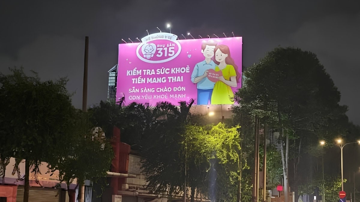 Cấu Tạo Pano Quảng Cáo- Hệ thống chiếu sáng và điện