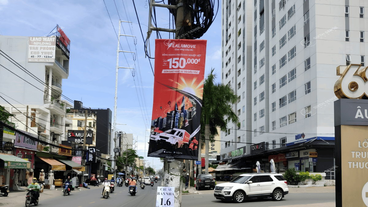 Dự Án Quảng Cáo Treo Băng Rôn, Banner Cho Lalamove