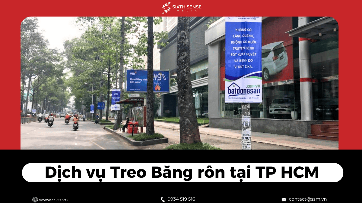 Banner Hanging Service In Ho Chi Minh City With Affordable Pricing