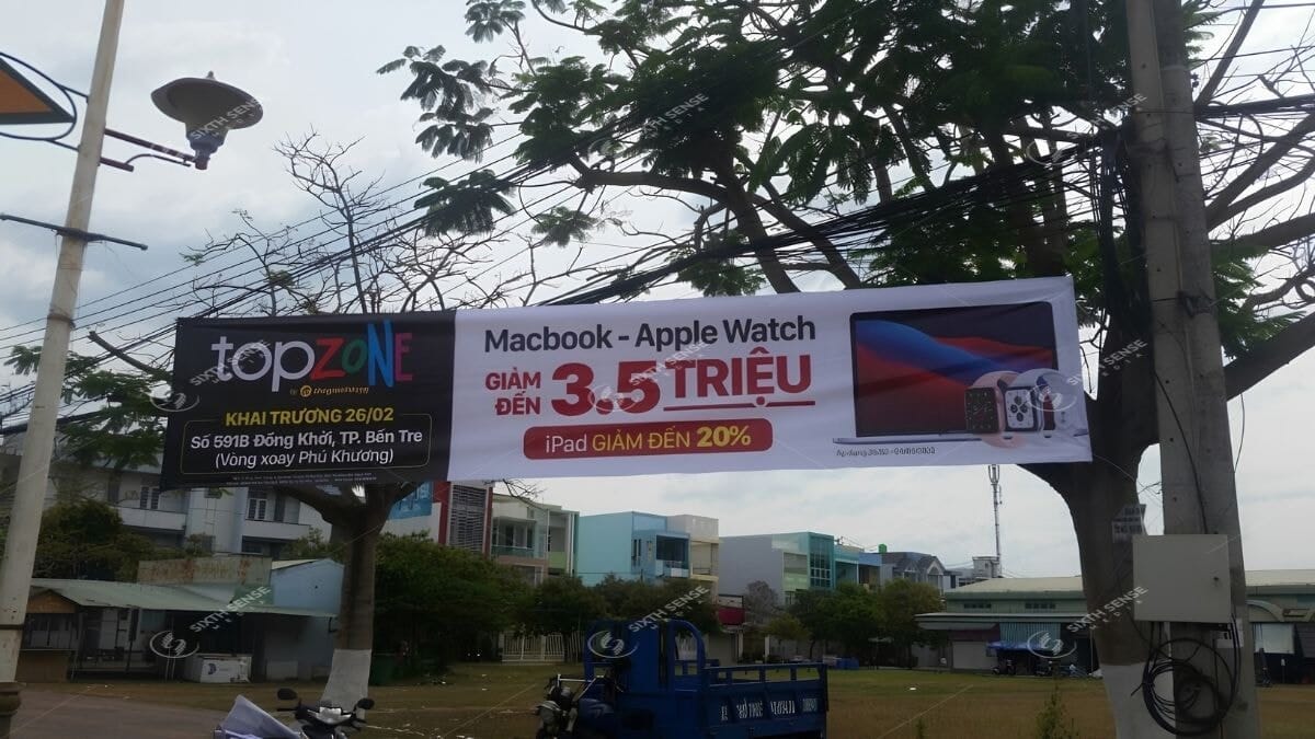 Kích Thước Banner Quảng Cáo Ngoài Trời Phổ Biến