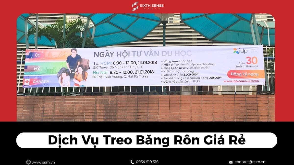 Dịch Vụ Treo Băng Rôn Quảng Cáo Giá Rẻ, Trọn Gói Toàn Quốc 2026